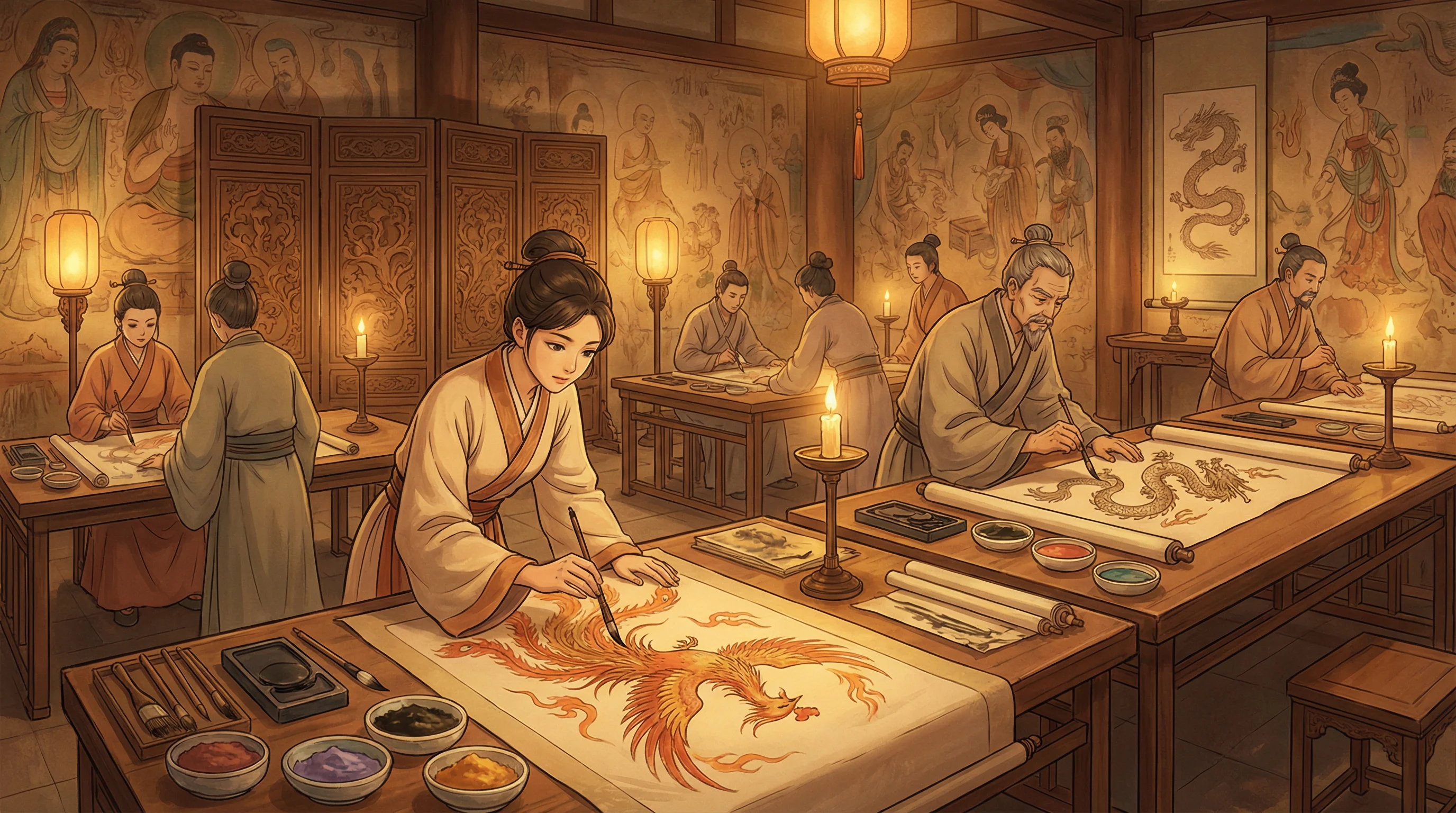 画师入驻 - 罗马帝国荒淫史 国风动漫画师